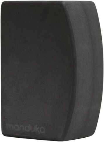 Manduka Foam Yoga Block - Recycled EVA Foam Block with Ergonomic Support, Yoga Equipment, Home Gym Accessory, & Pilates Tool, Lightweight for Travel, High Density, Comfortable Edges in Kuwait