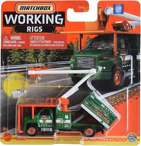 Hot Wheels Matchbox GMC C8500 Topkick Tree Trimming Truck - Working Rigs - Ozima in Saudi Arabia
