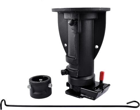 C5G1216 12"-16" ارتفاع قابل للتعديل من العجلة الخامسة إلى محول معقوفة لصندوق Kingpin للتخييم/RV/المقطورة، العجلة الخامسة إلى محول سحب مقرنة معقوفة، GTW 20000 in Saudi Arabia