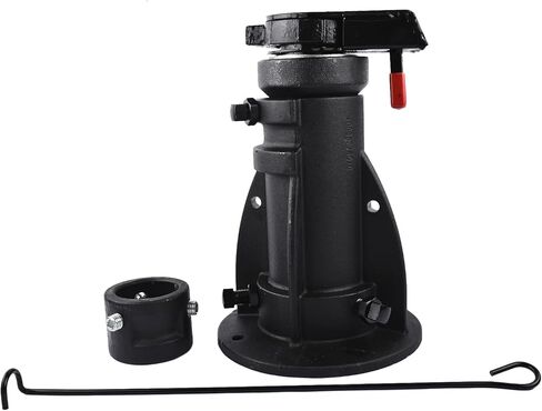 C5G1216 12"-16" ارتفاع قابل للتعديل من العجلة الخامسة إلى محول معقوفة لصندوق Kingpin للتخييم/RV/المقطورة، العجلة الخامسة إلى محول سحب مقرنة معقوفة، GTW 20000 in Saudi Arabia