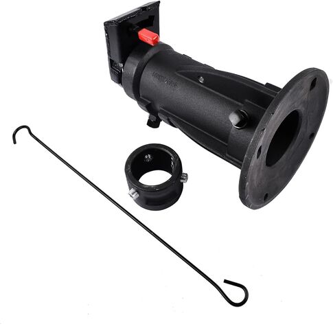 C5G1216 12"-16" ارتفاع قابل للتعديل من العجلة الخامسة إلى محول معقوفة لصندوق Kingpin للتخييم/RV/المقطورة، العجلة الخامسة إلى محول سحب مقرنة معقوفة، GTW 20000 in Saudi Arabia