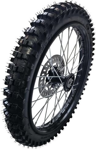 مجموعة إطارات حافة العجلة الأمامية Beeking 70/100-19 للدراجة الترابية 15 مم إطار حافة العجلة الأمامية يناسب الدراجة الترابية 90cc-150cc TTR SSR CRF Apollo تتضمن قرص فرامل 220 مم. in Kuwait