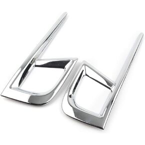 Zhisheng Car Front Bumper Fog Light Lamp Frame molding Trim Guard Cover for HONDA Odyssey 2018 2019 2020 US Version Chrome in Saudi Arabia