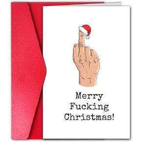 بطاقة عيد الميلاد المجيد من GYYsweetus لأفضل صديق، بطاقة زميل العمل، هدية عيد الميلاد المضحكة لزميل الدراسة Bestie الرجال النساء له ابن عمها أخي (اضحك على النكات الخاصة بنا) in Kuwait