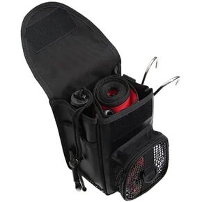 Scuba Diving Hook Reel PVC Mesh Nylon With TPU Lamination Bag For BCD Diving Equipments - (Color: Black) in Kuwait