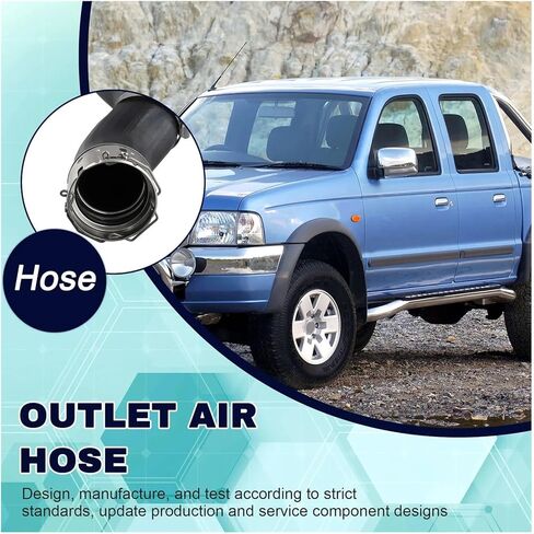Car Inter Cooler Outlet Air Hose Compatible with Danger Generation 1998-2006 4X4 Pickup JB3G-6C646-AC JB3G6C646AC—L48A in Saudi Arabia