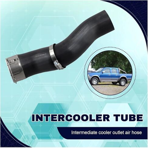 Car Inter Cooler Outlet Air Hose Compatible with Danger Generation 1998-2006 4X4 Pickup JB3G-6C646-AC JB3G6C646AC—L48A in Saudi Arabia
