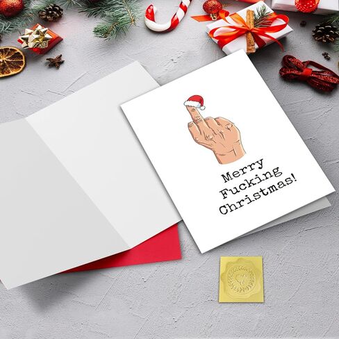 بطاقة عيد الميلاد المجيد من GYYsweetus لأفضل صديق، بطاقة زميل العمل، هدية عيد الميلاد المضحكة لزميل الدراسة Bestie الرجال النساء له ابن عمها أخي (اضحك على النكات الخاصة بنا) in Kuwait