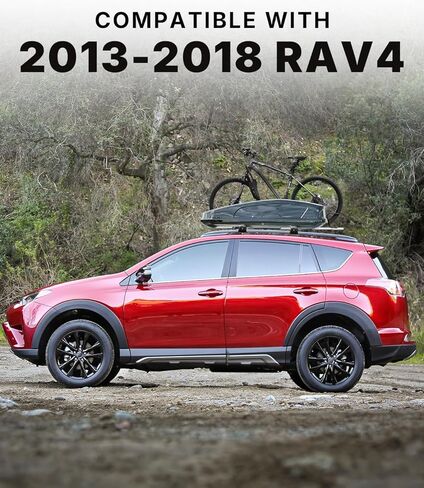 Richeer Roof Rack Cross Bars Fit for 2013-2018 RAV4, Aluminum Cross Bar for Cargo Racks Rooftop Luggage Bicycle Roof Bag in Kuwait