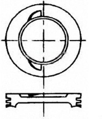 Piston Set for 1989-1993 Chrysler Dynasty (PG-2614066) in Saudi Arabia