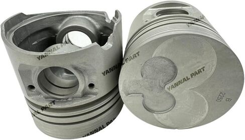 4 PC C240 Piston With Pin Suitable for Isuzu Engine Part in Saudi Arabia