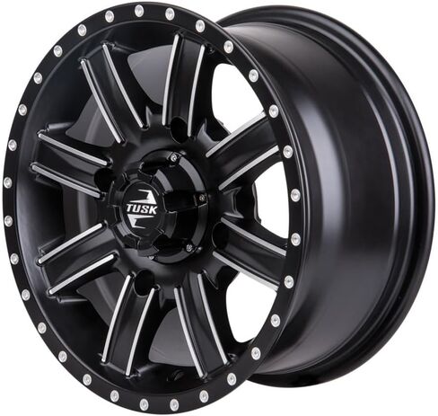 (4 عبوات) عجلة تتالي تاسك 4/156 12x7 4.0 + 3.0 مصنعة/أسود لـ KTM 505 SX 2009-2010 in Kuwait