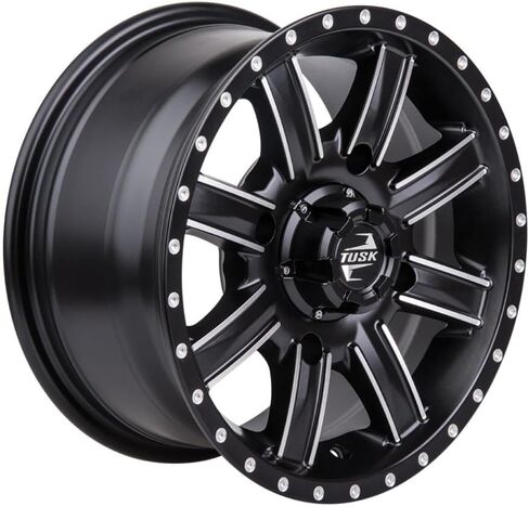 (4 عبوات) عجلة تتالي تاسك 4/156 12x7 4.0 + 3.0 مصنعة/أسود لـ KTM 505 SX 2009-2010 in Kuwait