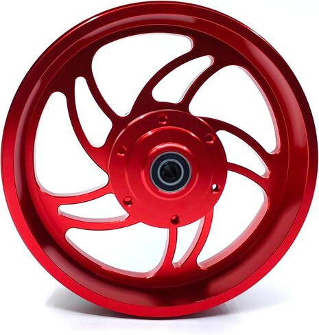 CNC Aluminum Rear Wheel - Stormwheel Design For LOSI Promoto MX 1:4 (gold) in Saudi Arabia