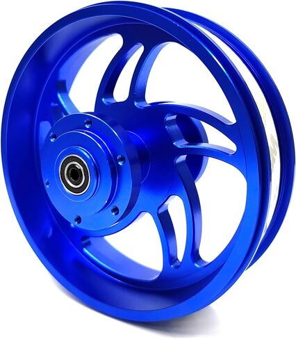 CNC Aluminum Rear Wheel - Stormwheel Design For LOSI Promoto MX 1:4 (gold) in Saudi Arabia