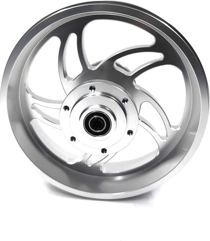CNC Aluminum Rear Wheel - Stormwheel Design For LOSI Promoto MX 1:4 (gold) in Saudi Arabia