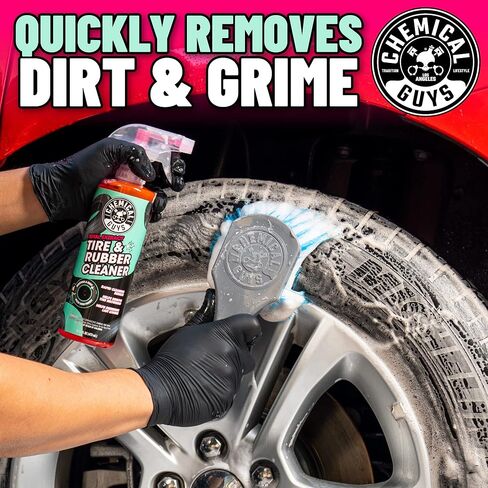 Chemical Guys Total Extract Tire & Rubber Cleaner 2 Pack 16 oz Each Restores Brown Tires, Cleans Rubber & Trim, Preps for Tire Shine & Ceramic Coating in Saudi Arabia