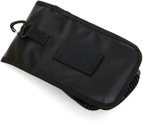 بكرة خطاف للغوص من النايلون الشبكي PVC مع حقيبة تصفيح من مادة TPU لمعدات الغوص BCD - (اللون: أسود) in Kuwait