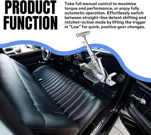 ناقل حركة أوتوماتيكي StarShifter ثلاثي السرعات متوافق مع B&M 80675 لناقل الحركة الأوتوماتيكي GM TH400 350 250 و200 in Kuwait