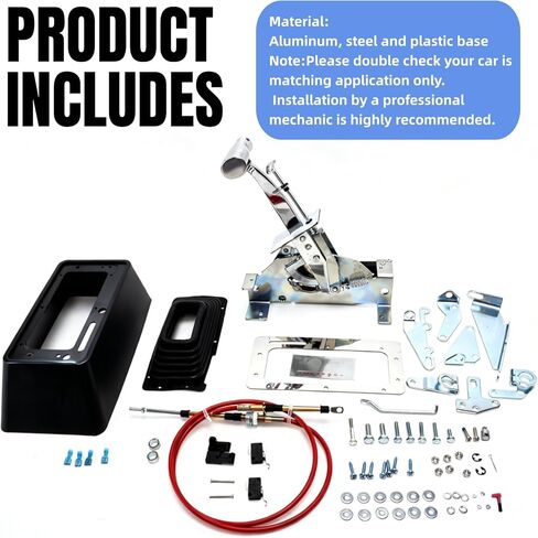 ناقل حركة أوتوماتيكي StarShifter ثلاثي السرعات متوافق مع B&M 80675 لناقل الحركة الأوتوماتيكي GM TH400 350 250 و200 in Kuwait