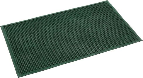 Ecomills Rubber Doormat, Extra Large, 36" x 60", Green, XL, Absorbent Indoor Outdoor Rug, Stain Resistant, Rubber Non Slip Backing, Heavy Duty, Durable in Saudi Arabia