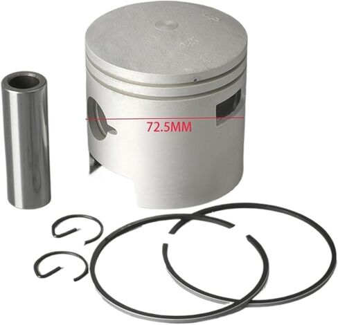 طقم كبّاس القارب (0.50 مم O/s) لثنائي الأشواط 30HP 25HP 0.5 مم 61N-11636 القطر: 72.5 مم in Saudi Arabia