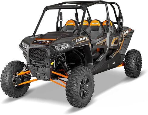 Polaris Black Steel Low Profile Rock Sliders 2879940-458 2014-2020 4 مقاعد RZR 900 1000 4 Turbo OEM in Saudi Arabia
