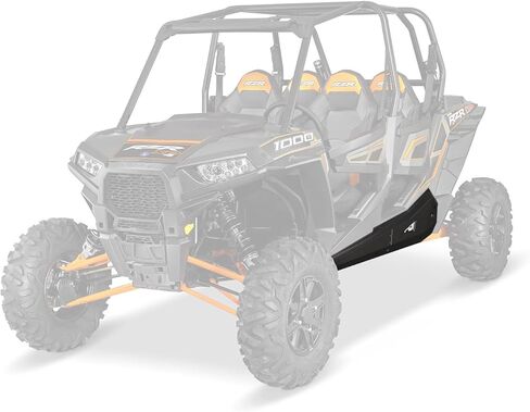 Polaris Black Steel Low Profile Rock Sliders 2879940-458 2014-2020 4 مقاعد RZR 900 1000 4 Turbo OEM in Saudi Arabia