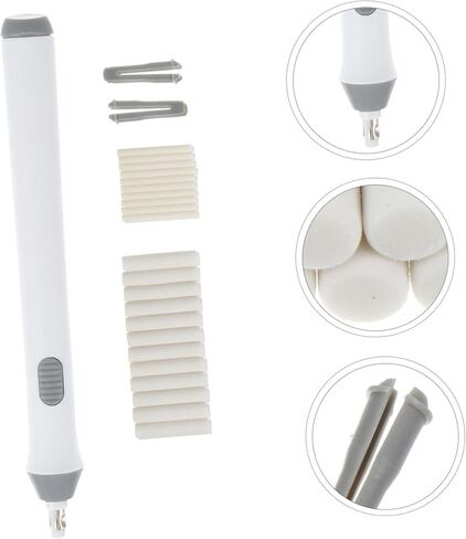 GALPADA Professional Electric Eraser for Art Students and Designers Efficient Sketch Eraser for Quick Correction and Creative Drawing Portable White Stationery Tool in Saudi Arabia
