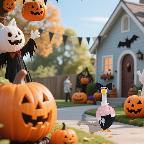 عيد ميلاد سعيد أوزة الزي الملابس ل 23 ''عالية الاسمنت الحديقة أوزة الملابس الشرفة الملابس الحديقة الزي حديقة زي in Kuwait