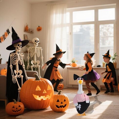 عيد ميلاد سعيد أوزة الزي الملابس ل 23 ''عالية الاسمنت الحديقة أوزة الملابس الشرفة الملابس الحديقة الزي حديقة زي in Kuwait