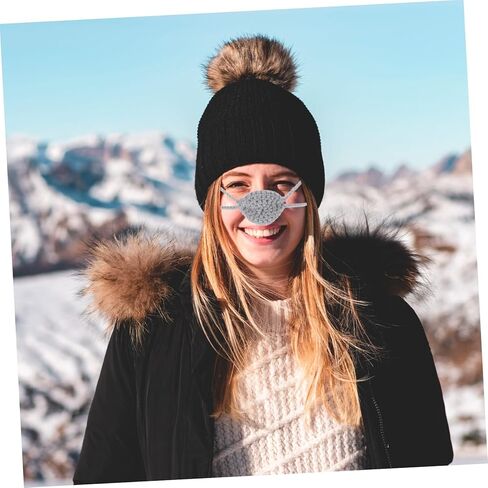 Winter Nose Warmer Comfortable Knit Nose Protector for Outdoor Activities Cold for Men Women Soft Durable Design for Skiing Snowboarding and Daily Use in Saudi Arabia