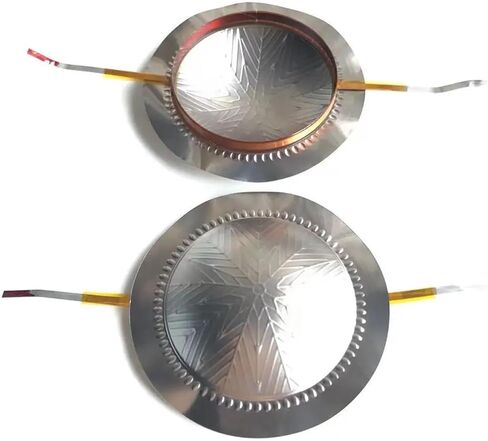 10 قطعة من الحجاب الحاجز البديل مناسب لسائق RPD220Ti، D220Ti 8Ohm من الألومنيوم النقي (8ohm ccaw Round) in Saudi Arabia