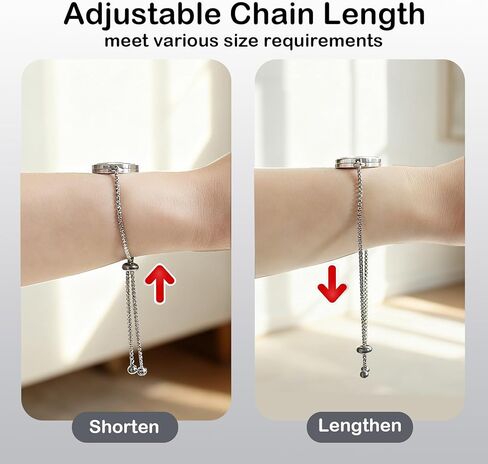 【NEW】 Pet Loss Sympathy Gift Can Hold Pet Hair, Adjustable Pet Memorial Bracelet, Pet Loss Gifts for Dogs Cats, Memorial Bottle for Pet Hair for Men Women Who Lost Pets-Brass Gold in Saudi Arabia
