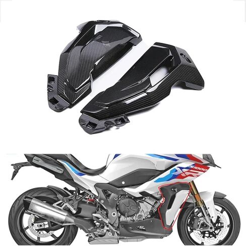 Compatible With BMW S1000XR S1000 XR 2021 2022 2023 2024 3K Carbon Fiber Motorcycle Watercooler Cover Tank Guard Side Panels Fairing Parts in Saudi Arabia