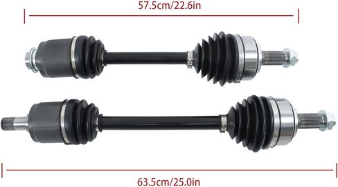 GXYWADY Front Driver Passenger Side CV Axle Shafts 2 Pcs Replacement for TSX 2009-2013 for Accord 2008-2014 for Civic 2014 66-4250 in Saudi Arabia