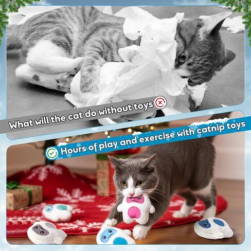 MALLMALL6 Catnip Toys for Cat - 5Pcs Dino Nuggets Cat Toys, Dinosaur Chicken Nugget Catmint Interactive Gift for Indoor Cats, Plush Golden Cat Supplies, Chew Cat Toy Set, Cute Pet Gifts for Cat Lover in Kuwait