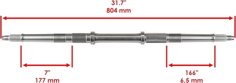 Caltric Rear Axle Shaft Compatible with Honda Trx300 Trx 300 Fourtrax 300 2X4 1988 1989 1990 1991 in Saudi Arabia