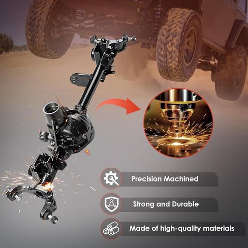 68017174AC Front Axle Housing Assembly Fit for Jeep Wrangler 2007-2017, Jeep Wrangler JK 2018, Fit for Dana 44 only, Replace OE 68017174AC, 68017174AA, 68017174AD in Saudi Arabia