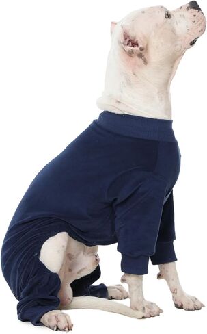 Large Dog Coat Fleece Pajamas Winter Warm Onesie for Dogs Girl Boy Cold Weather Pet Jacket Soft Cozy Pjs Jumpsuit Long Sleeve, Pink XXXL in Kuwait