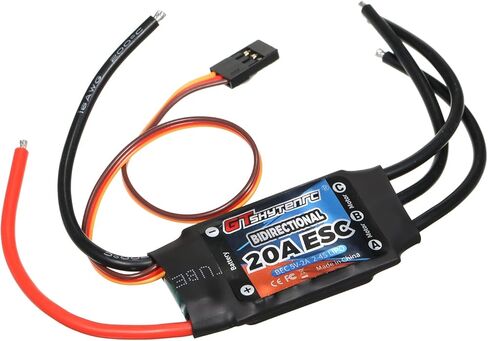 Tissting فرش ESC فرش السيارات الكهربائية سرعة تحكم ESC للتحكم عن بعد سيارة قارب التحكم عن بعد السفينة الهوائية المروحة تحت الماء (50A) in Kuwait