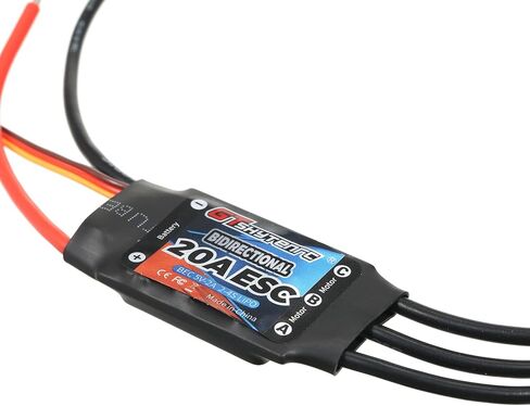 Tissting فرش ESC فرش السيارات الكهربائية سرعة تحكم ESC للتحكم عن بعد سيارة قارب التحكم عن بعد السفينة الهوائية المروحة تحت الماء (50A) in Kuwait