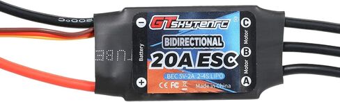 Tissting فرش ESC فرش السيارات الكهربائية سرعة تحكم ESC للتحكم عن بعد سيارة قارب التحكم عن بعد السفينة الهوائية المروحة تحت الماء (50A) in Kuwait