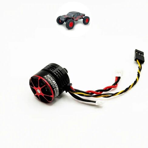 FURITEK Esc MINI KMD Unity 2-in-1 ESC/Motor Micro FOC نظام بدون فرش لترقية 1/18 TRX4M - سيارة التحكم عن بعد، إلكترونيات السيارات RC، 1/18 RC Crawler TRX4M ترقيات (FUR-2699) in Kuwait