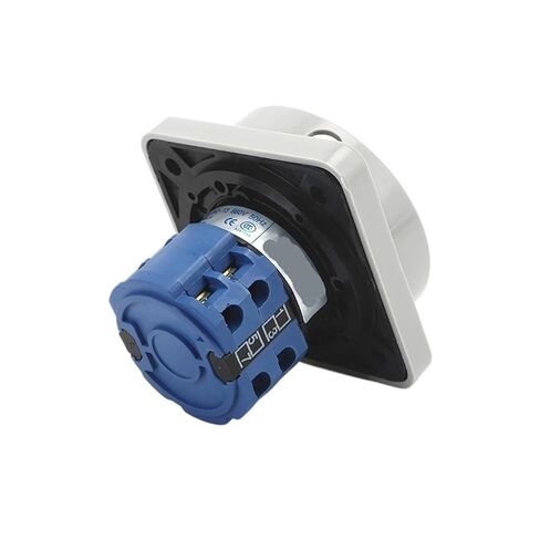 SZW26-20 2GS-H 68X68mm 20A 2 Positions 2 Poles 0-1 Panel Cut-Off Rotary Cam Switch Power Knob Isolation Switches in Saudi Arabia