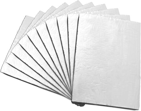 10PCS 275.6 mil Car Sound Deadening Mat,Thickened Mat Sound Deading Material for Cars Mats Size 4.84 Sqft for Soundproofing & Reducing Heat,Upgraded Car Sounds Deadening Material Mats in Saudi Arabia