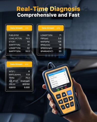 OBD2 Scanner - Enhanced Fixd Car Diagnostic Tool with Battery Tester Car Code Reader That Can Print Data to The Cloud Reads and Clears Engine Error Codes for All OBD II Protocol Vehicles Since 1996 in Saudi Arabia