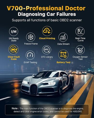 OBD2 Scanner - Enhanced Fixd Car Diagnostic Tool with Battery Tester Car Code Reader That Can Print Data to The Cloud Reads and Clears Engine Error Codes for All OBD II Protocol Vehicles Since 1996 in Saudi Arabia