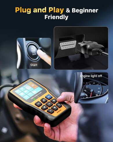 OBD2 Scanner - Enhanced Fixd Car Diagnostic Tool with Battery Tester Car Code Reader That Can Print Data to The Cloud Reads and Clears Engine Error Codes for All OBD II Protocol Vehicles Since 1996 in Saudi Arabia