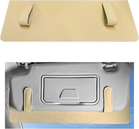 موسع حاجب الشمس للسيارة، ملحق حاجب الشمس المضاد للوهج للسيارة للقيادة الآمنة، مشبك قابل للتعديل لموسع ظلة الشمس التلقائي للسائق وجانب الراكب (رمادي) in Kuwait